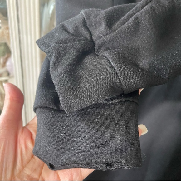 Jacey Lane black hoodie dress - Picture 4 of 13